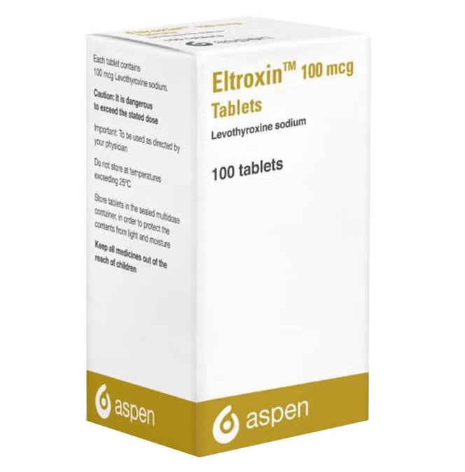 ELTROXIN 100MCG 100S