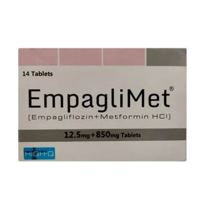 EMPAGLIMET 12.5MG+850MG TAB 14S