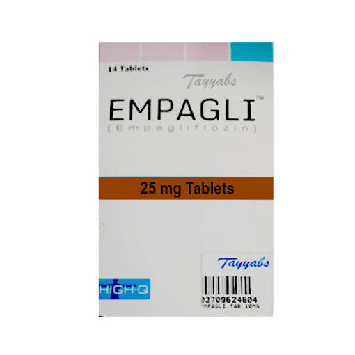 EMPAGLI 25MG TAB 14S