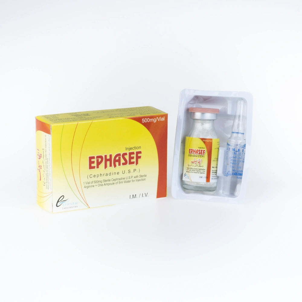 EPHASEF 500MG INJ