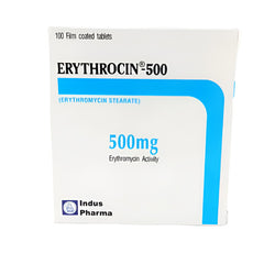 ERYTHROCIN 500MG TAB 50S
