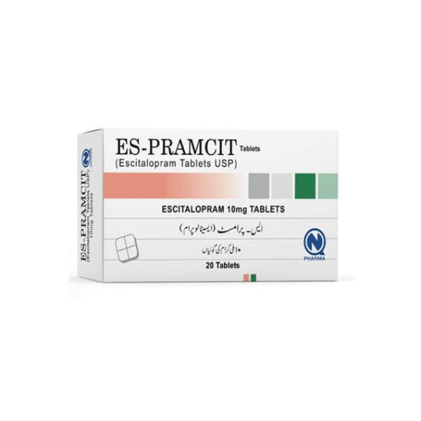ES-PRAMCIT 10MG TAB 20S