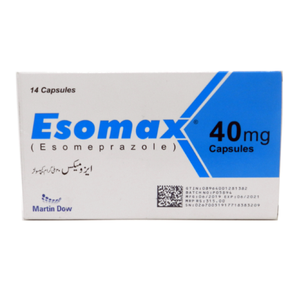 ESOMAX 40MG CAP 14S
