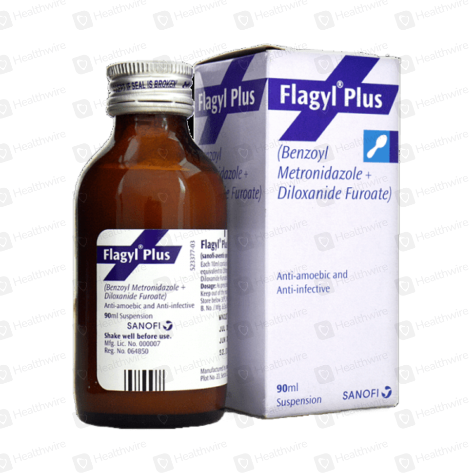 FLAGYL PLUS SUS 90ML