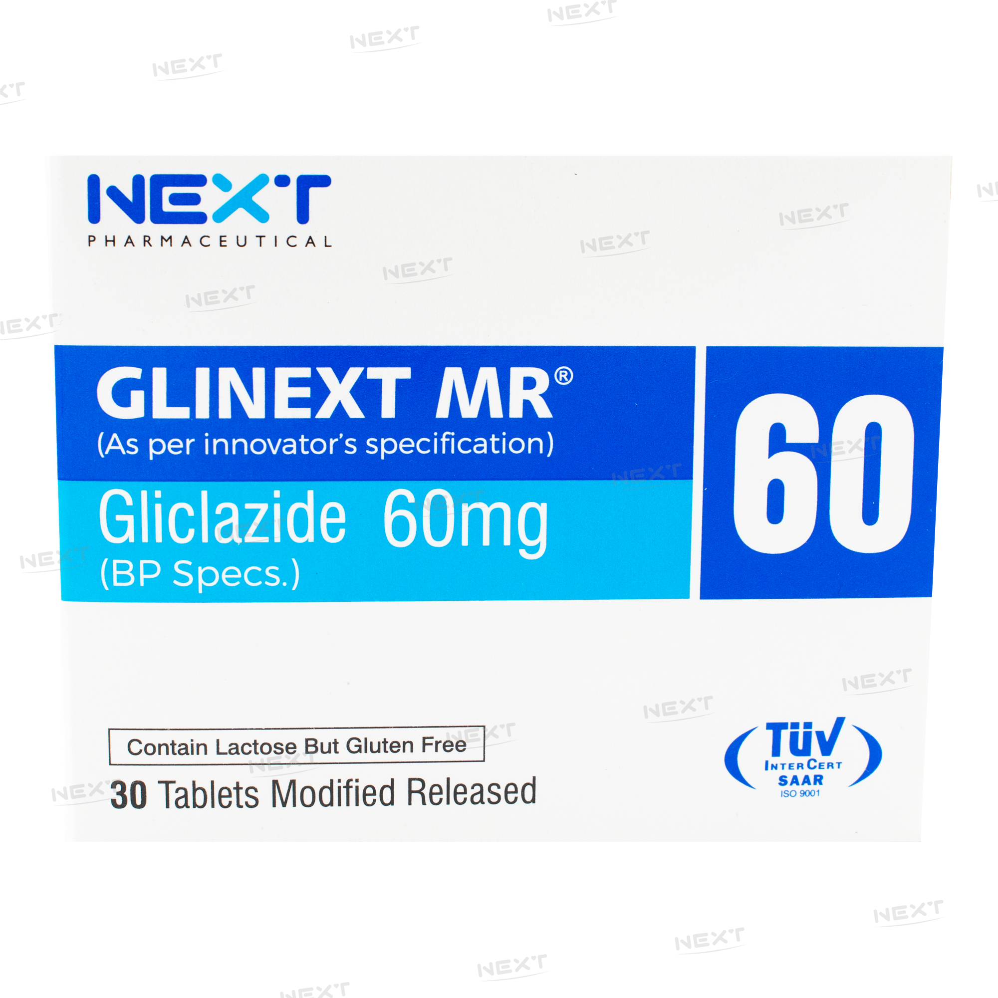 GLINEXT MR 60MG TAB