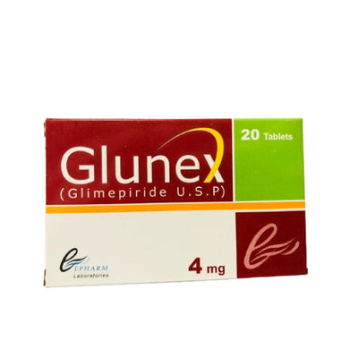 GLUNEX 4MG TAB 20S