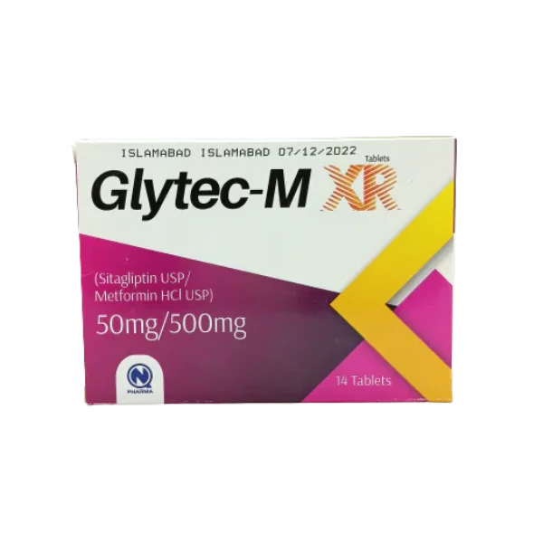 GLYTEC-M XR 50/500MG 14S
