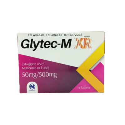 GLYTEC-M XR 50/500MG 14S