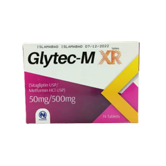 GLYTEC-M XR 50/500MG 14S