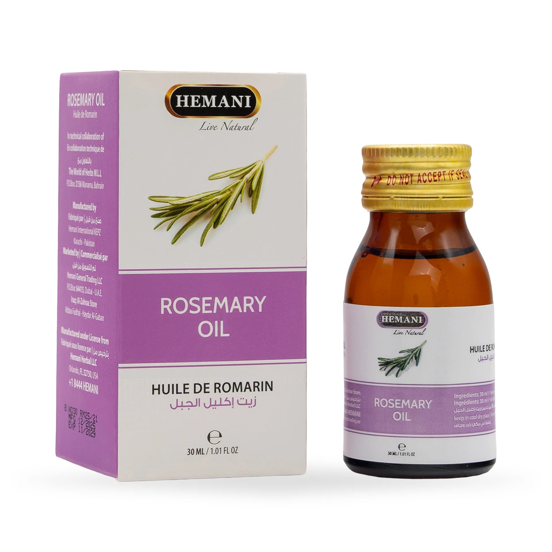 HM ROSEMARY OIL 30ML