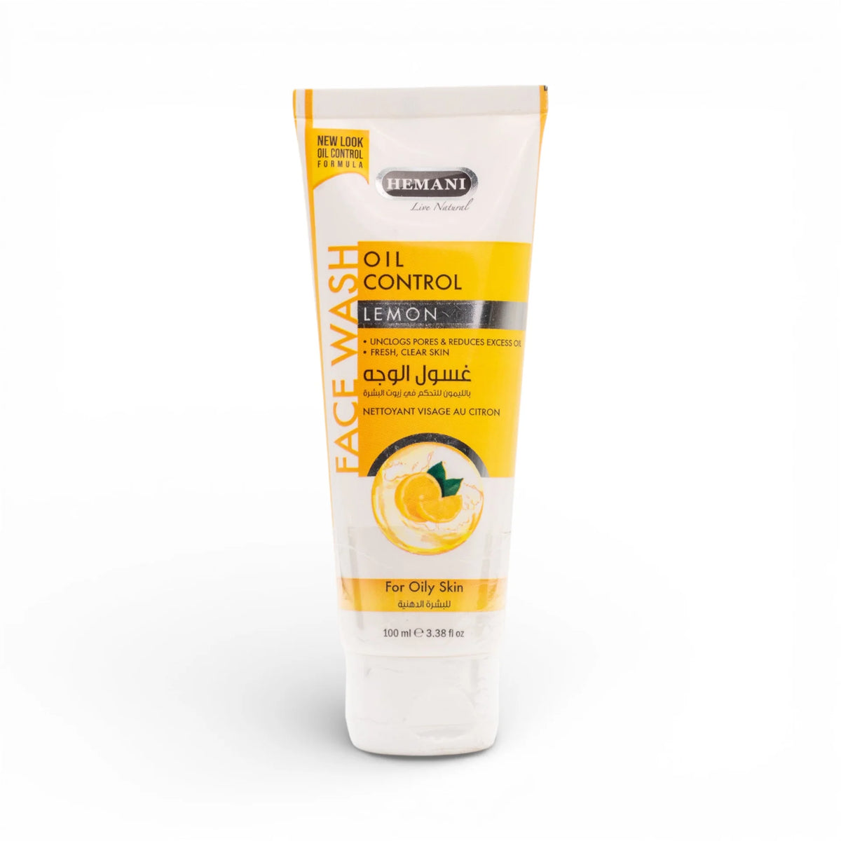 HM LEMON FACE WASH (OIL CONTROL) 100ML
