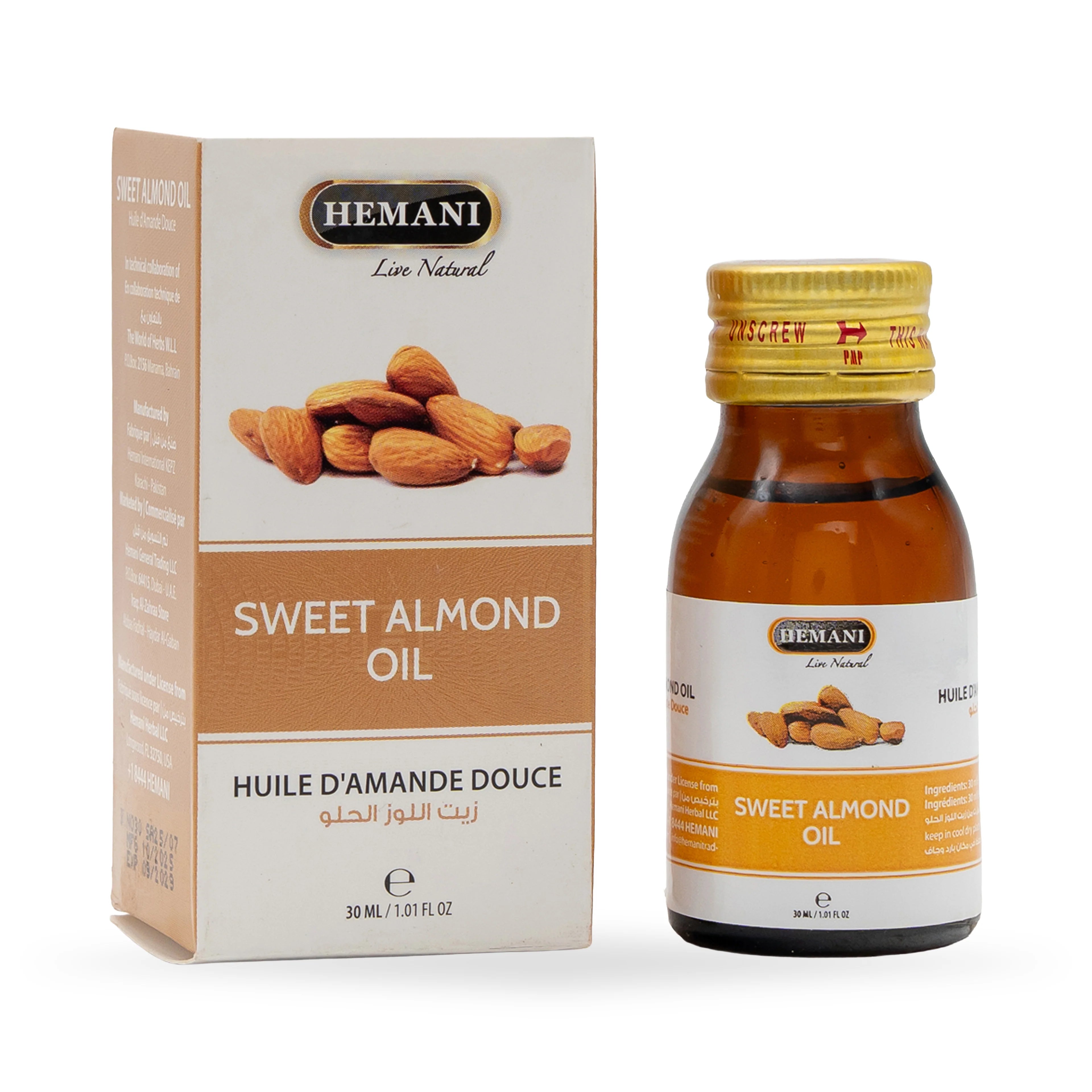 HM SWEET ALMOND OIL 30ML