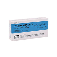 HYDRALAZINE 25MG TAB