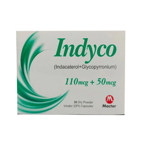 INDYCO 110MCG + 50MCG CAPS 30S