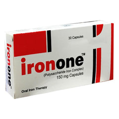 IRONONE 150MG CAP 30S