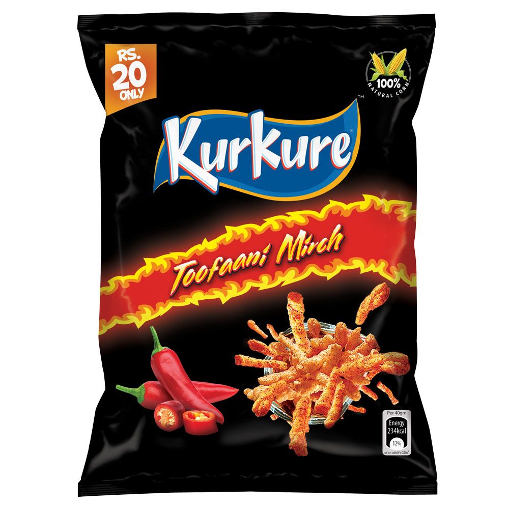 KURKURE 20RS BLACK (TOFANI MIRCH)