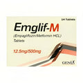 EMGLIF-M TAB 12.5MG / 500MG 14S