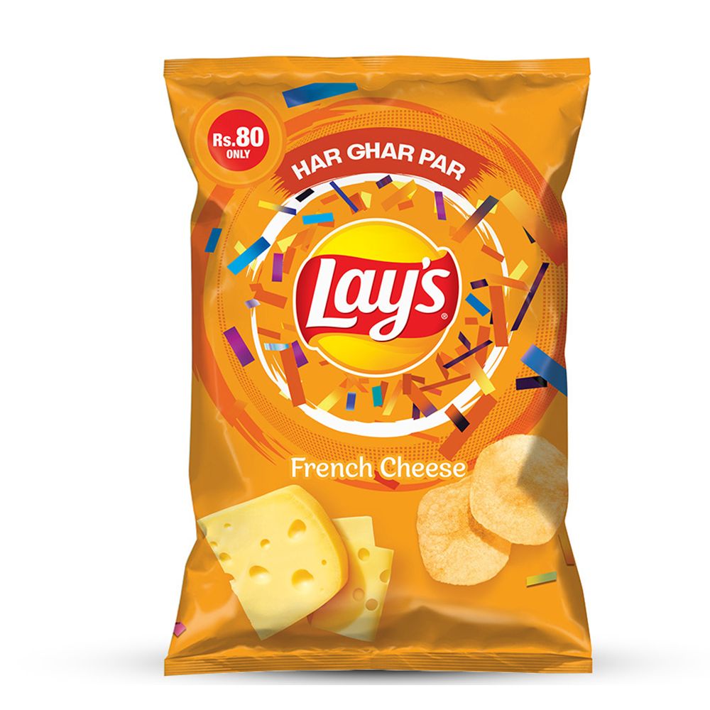 LAYS FRENCH CHEESE 80RS ORANGE