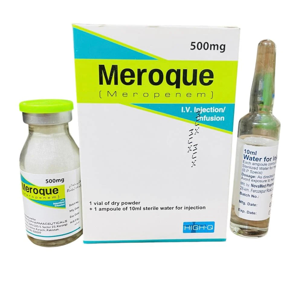 MEROQUE 500MG INJ