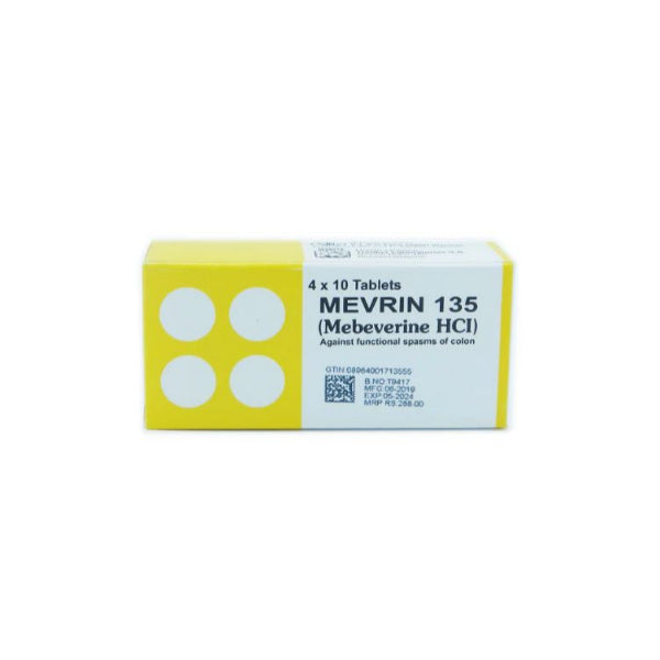 MERVIN 135 MG TAB 40S