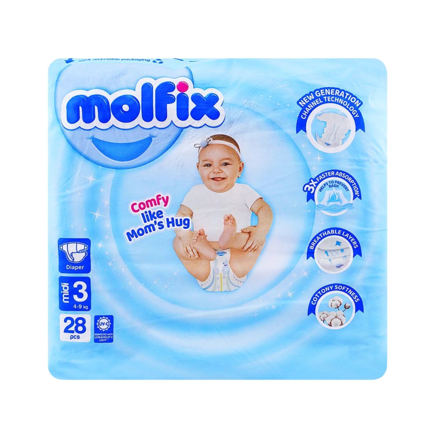 MOLFIX DIAPER 3(28)S