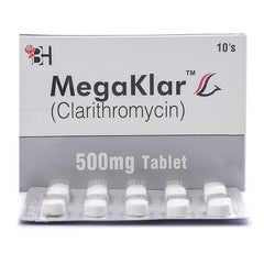 MEGAKLAR 500MG TAB