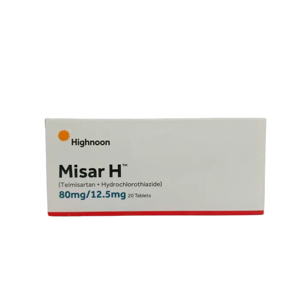 MISAR-H 80MG+12.5MG TAB 20S