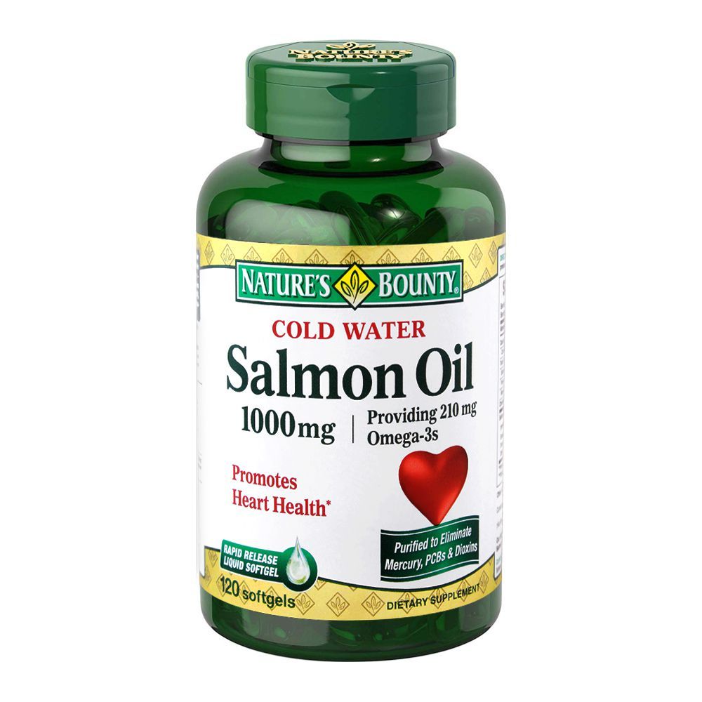 NB SALMON OIL 1000MG 120S