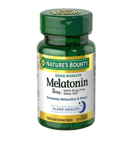 NB MELATONIN 3MG 120S