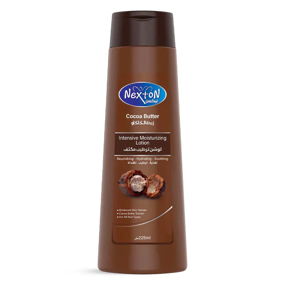NEXTON MOISTURIZING LOTION COCOA BUTTER 225ML