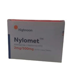 NYLOMET 2MG / 500MG 30S