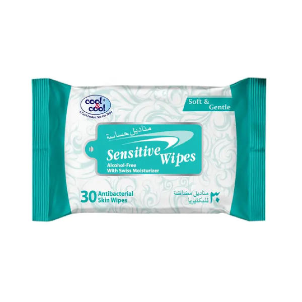C&C SENSITIVE WIPES 30S(54421)