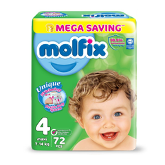 MOLFIX DIAPER 4 (72) L (MAXI)