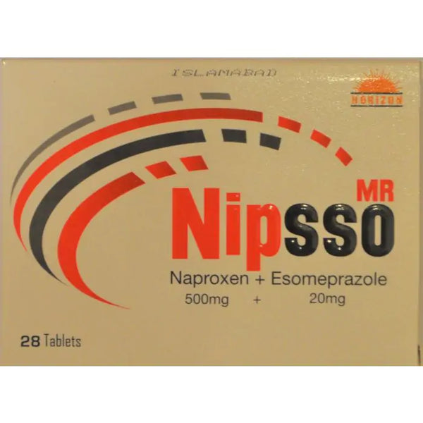 NIPSSO MR 500MG+20MG  TAB 28S