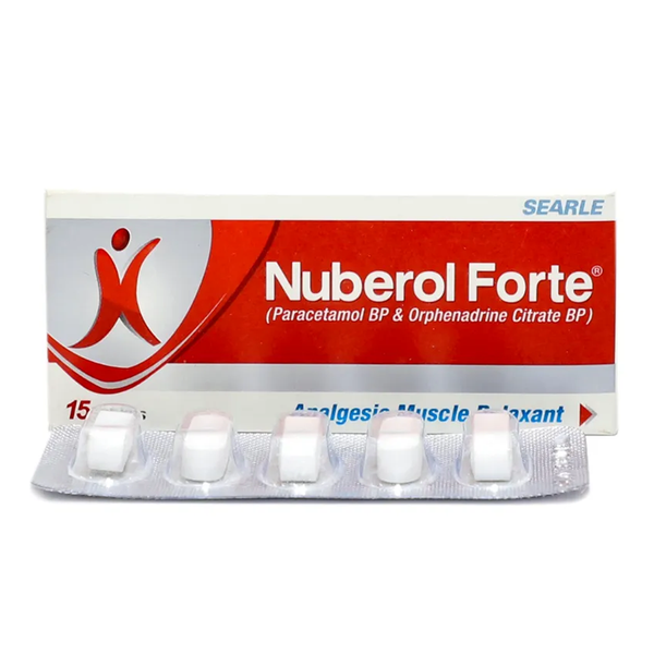 NUBEROL FORTE  TAB 15S