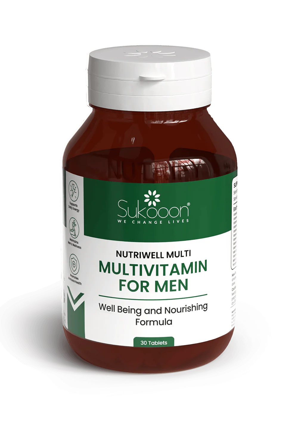 SUKOON NUTRIWELL MULTI FOR MEN TAB 30S