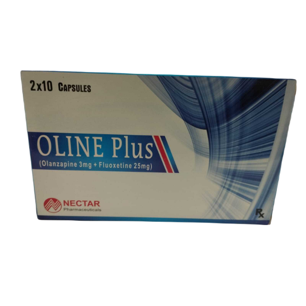 OLINE PLUS 3MG+25MG CAPS 20S