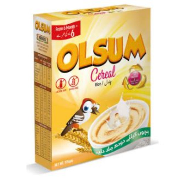 OLSUM CEREAL RICE 175GM