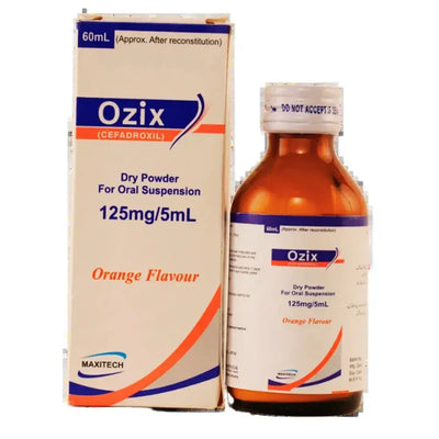 OZIX 125MG SYRUP