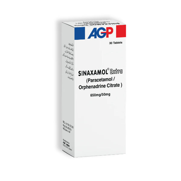 SINAXAMOL EXTRA TAB 30S