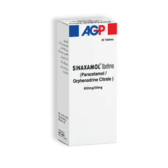 SINAXAMOL EXTRA TAB 30S