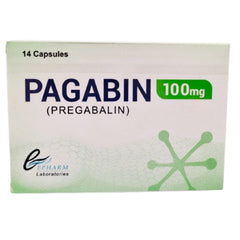 PAGABIN 100MG CAP