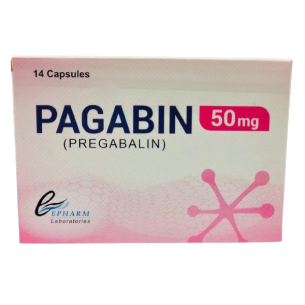 PAGABIN 50MG CAP