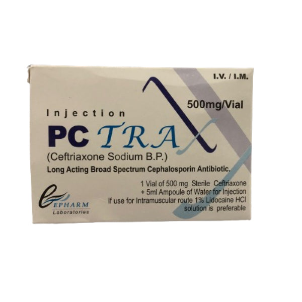 PC TRAX 500MG INJ