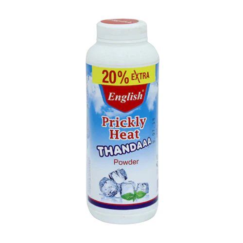 PRICKLY HEAT POWDER 110GM ( MED )ENGLISH