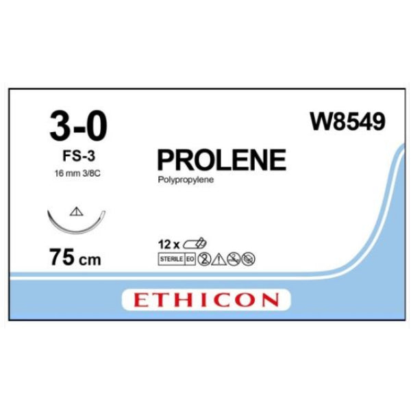 PROLENE 3/0 W8549 (ETHICON)