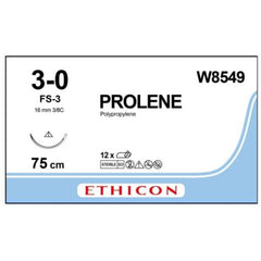 PROLENE 3/0 W8549 (ETHICON)