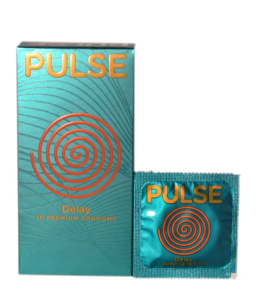 PULSE DELAY CONDOMS 10S PACK 99055
