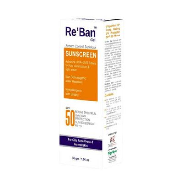 REBAN SC GEL (SPF-50) 30G