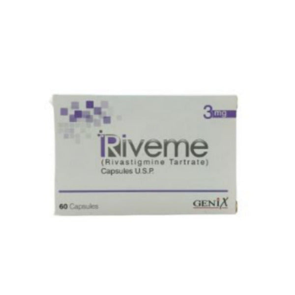 RIVEME 3MG CAPS 60S